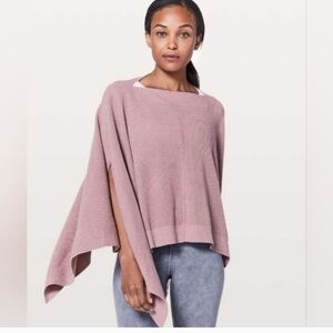 Lululemon Flow Forward Cape Vintage Mauve